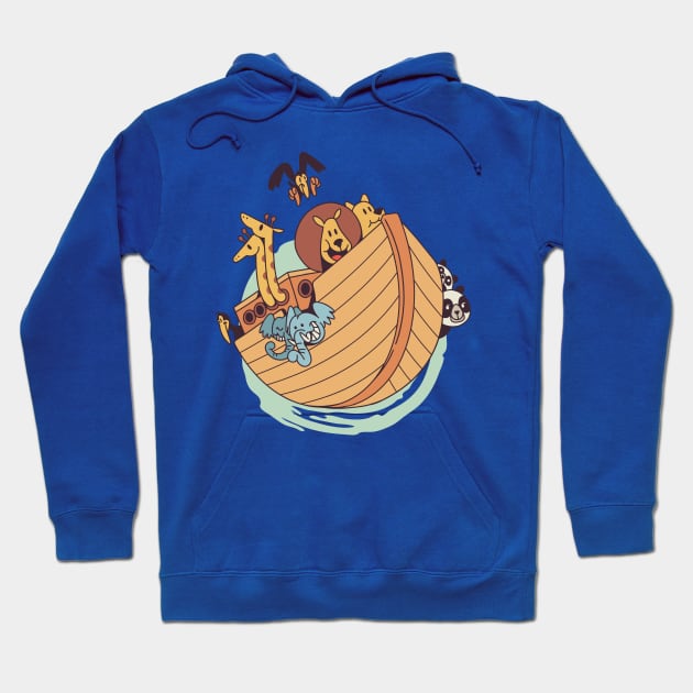 Noahs Ark Hoodie by Safdesignx